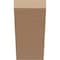 Ekena Millwork 5"W x 5"D x 10"H Wide Concord Rough Cedar Woodgrain TimberThane Corbel, Primed Tan CORUR05X05X10CONRCPR - alternate 3